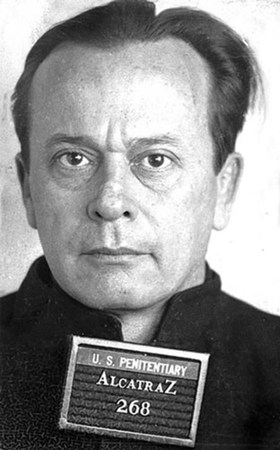 black and white photo of Arthur "Doc" Barker